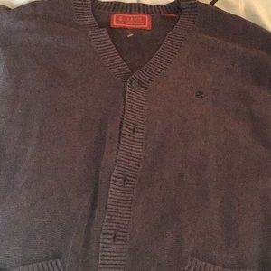 Men’s izod button down sweater